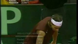 Davis cup final 2004 Andy Roddick v Rafael Nadal (2/2)