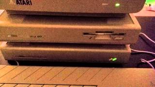 Atari Mega ST4 Booting