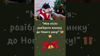 #КотиІЯлинка #СмішніКоти #КотиПротиЯлинки #CatVsChristmasTree #CatHolidayChaos #CatsBeingFunny