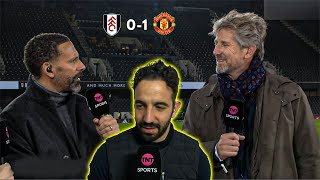 Fulham vs Man United 0-1 🔥 Rio Ferdinand post match Analysis | Ruben Amorim \u0026 Martinez reaction