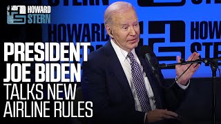 President Joe Biden on New Airline Refund Rules