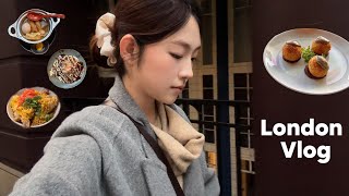 伦敦vlog ☕️ life in London, 逛集市 cozy night, what to eat 🍢 冬天当然要吃暖暖的食物啦