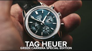 The enchanting emerald of the TAG Heuer Green Carrera Special Edition