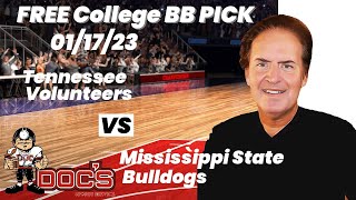 College Basketball Pick - Tennessee vs Mississippi State Prediction, 1/17/2023 Expert Best Bets