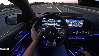 The New Mercedes GLE Coupe AMG 2023 NIGHT Test Drive