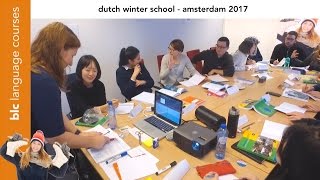 Dutch Winter School - 2017 | Amsterdam - first day of the lessons