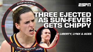 Caitlin Clark & Sabrina Ionescu HOOPIN' 💪 + Fever coach CALLS OUT 'bad officiating' | SportsCenter