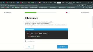 96 Inheritance | Python Developer | Sololearn