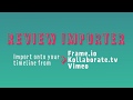 ReviewImporter for After Effects