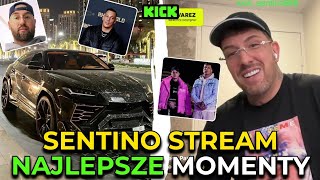 SENTINO STREAM | NAJLEPSZE MOMENTY [SNIPPETY, WUJEK ALI, NITRO, LAMBO URUS, FAGATA]