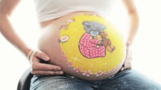 Belly painting | Malování na bříško