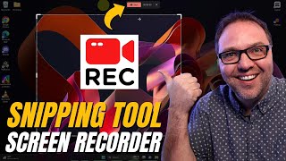 Windows 11 Snipping Tool Screen Recorder Tutorial