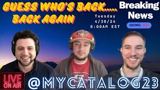 Live Q&A and Live Reaction's with @mycatalog23