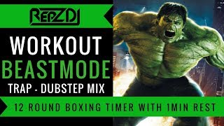 🔥 REPZ DJ - Beast-Mode Workout Mix / Motivation Mix / With Countdown Timer - Trap Dubstep Mix 🔥