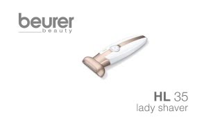 Quick Start Video for the HL 35 LadyShaver from Beurer.