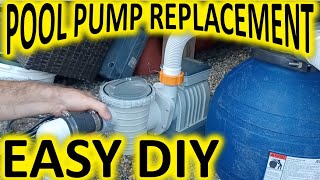 DIY Pool Pump Replacement