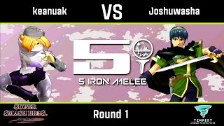 keanuak (Sheik) vs Joshuwasha (Marth) - Melee Round 1 - Five Iron Melee 20