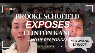 Brooke Schofield & Clinton Kane TikTok Drama | All Parts Included | Compilation
