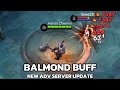 SUDDEN BALMOND BUFF IN NEW ADV SERVER UPDATE