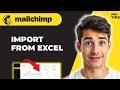 How To Import Contacts From An Excel Spreadsheet To Mailchimp (Easiest Way) (2026 Guide)
