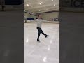 How to connect skating turns! #figureskating #skating #iceskating