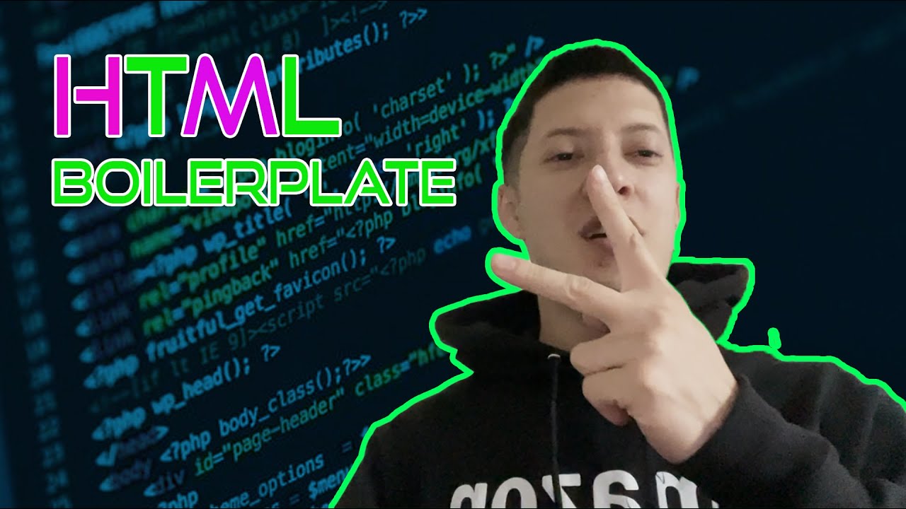 HTML Boilerplate - YouTube