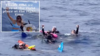 5 scuba divers stranded off Hawaiian coast rescued by sailing couple: ‘Saw five little dots’