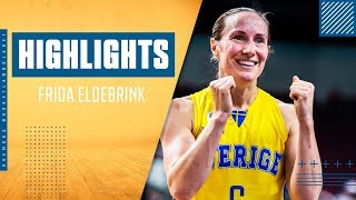 Highlights: Frida Eldebrink 🔥 (EuroBasket 2019)