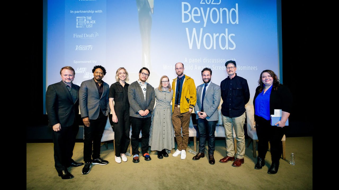 Beyond Words 2023 - Writers Guild Awards Screenplay Nominees Panels ...