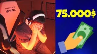 Fortnite Streamer Gets $75,000 DONATION - CRAZY
