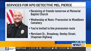 Knoxville police invite public to procession for detective who died of cancer