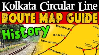 Kolkata Circular Railway Route Map Guide | Kolkata Chakra Rail Route Map