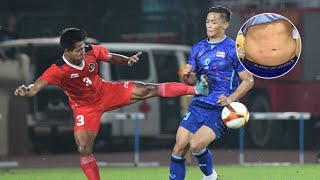 #โจนาธานวิลเลียมของขึ้น จังหวะใบแดงไทยอินโด Sea games 2022  red card Thailand vs Indonesia