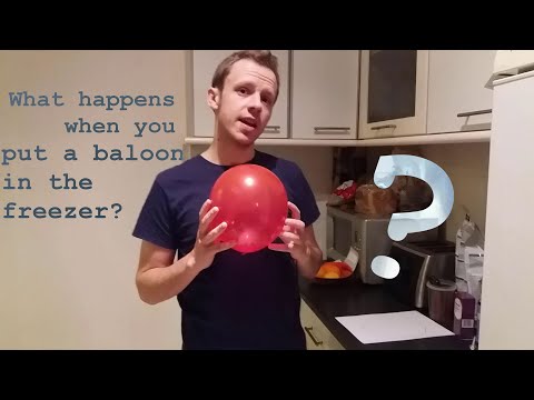What will happen if you increase the temperature of a gas inside a balloon?