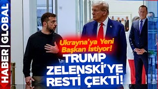 Zelenski'ye Büyük Şok! Trump Resti Çekti! Zelenski'ye Yol Verdi!