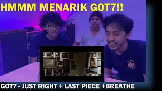 GOT7 - JUST RIGHT + LAST PIECE + BREATH (REACTION) | FUNN!! SUARANYA KUAT SEMUAA KARAKTERNYA!