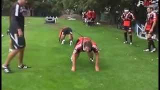 Rugby Coaching Scrum drills with the Crusaders