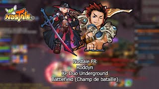 Nostale FR S1 : Roddyn : Xp Act9 Underground Battlefield !