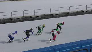 【国体ｽﾋﾟｰﾄﾞｽｹｰﾄ2021 】成年男子 1500m 準決勝-2(4KｳﾙﾄﾗHD) 2021.1.29