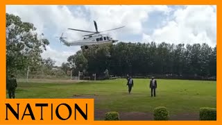 DP Gachagua lands in Embu to inspect stadium ahead of Madaraka Day celebrations