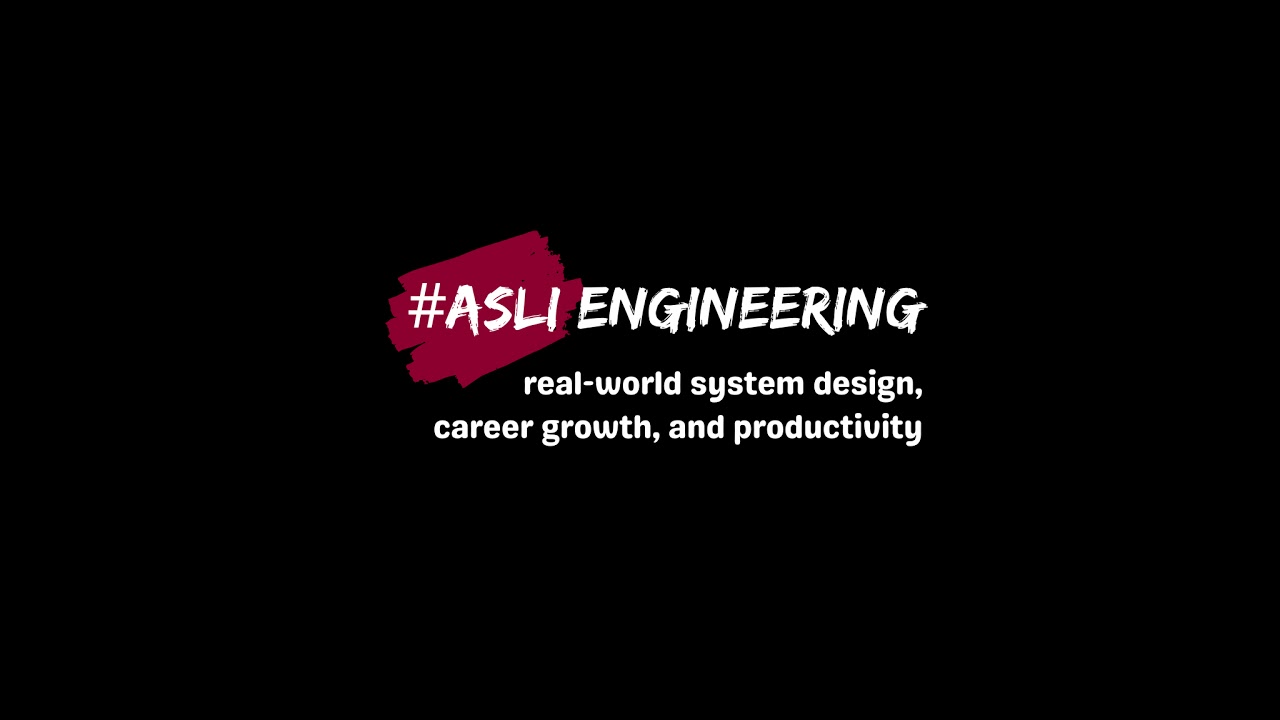 Asli Engineering By Arpit Bhayani Live Stream Youtube