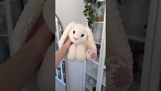 Crocheting a bunny 🌷🌱 Pattern is on my Etsy!