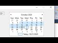Using DateTimePicker, MonthCalendar and Timer in VB.Net