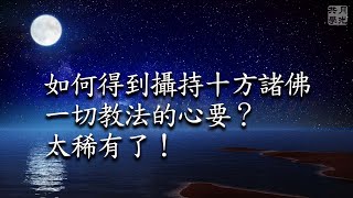 如何得到攝持十方諸佛一切教法的心要？太稀有了！福智－真如老師講述《廣海明月》第462講．如俊法師導讀