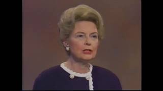 Phyllis Schlafly debates Eleanor Smeal on ERA in Iowa - 1992