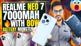 Realme Neo 7 Unboxing in Pakistan | 7000mAh Battery with 80W Fast Charging | Low PTA Tax