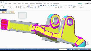 Reverse Engineering A Machine Part from EinScan 3D Scan File with Solid Edge Software