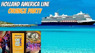 🟢🇳🇱 Orange Party || Western Caribbean Cruise || Holland America Line