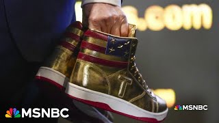 'The grift continues': Trump launches a sneaker line