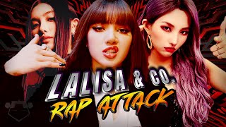 BLACKPINK Lalisa & Co. "RAP ATTACK" (MASHUP)